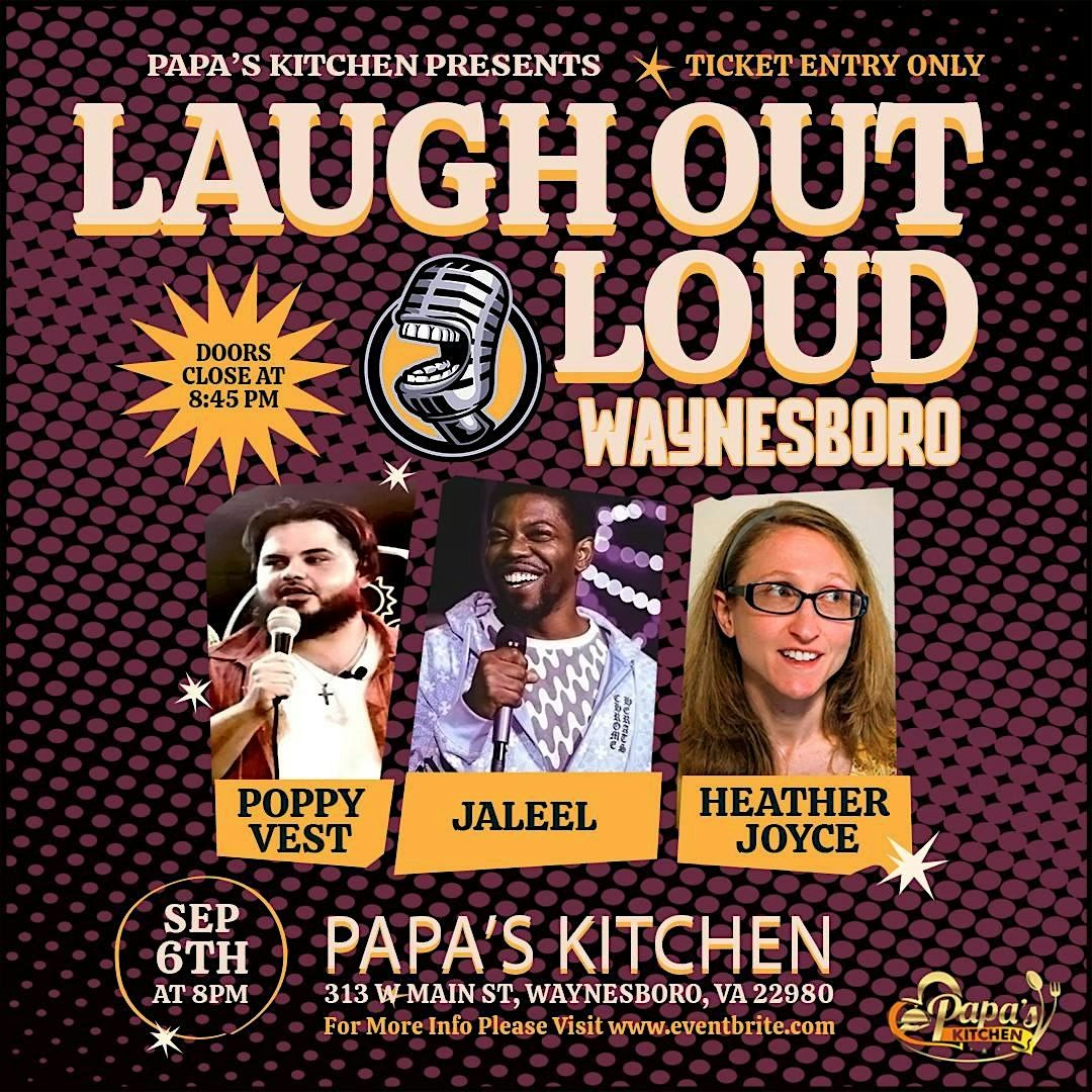 Laugh Out Loud Waynesboro, 6 September | Event in Waynesboro | AllEvents