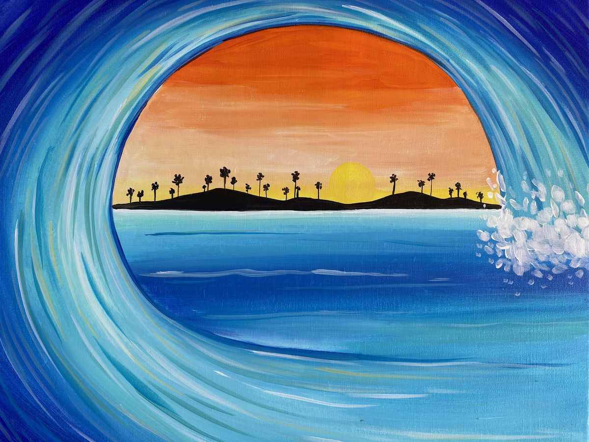 Eternal Wave Paint and sip night in San Clemente!, 24 June | Event in San Clemente | AllEvents