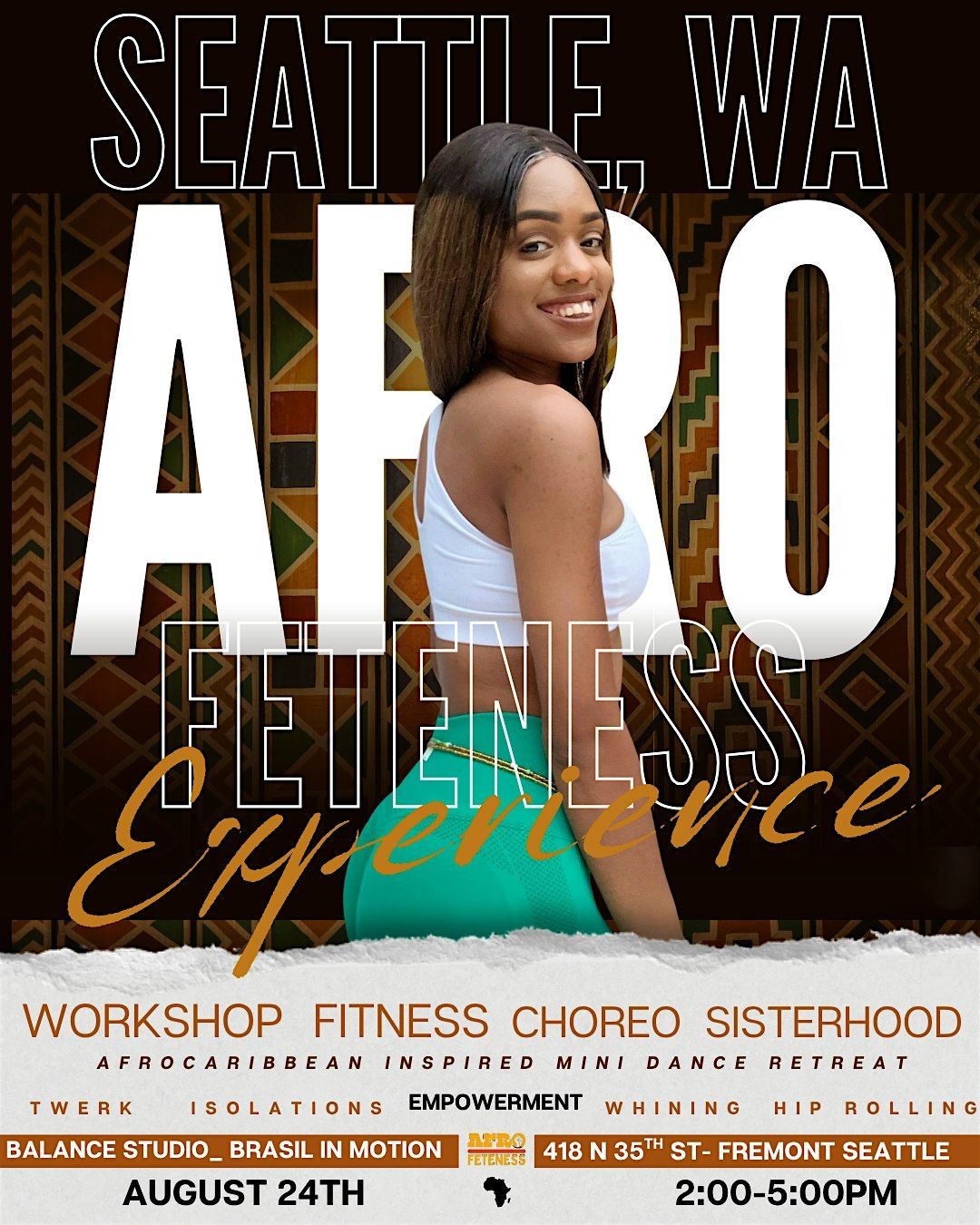 Afrofeteness Luminous Experience - Seattle, 24 August | Event in Seattle | AllEvents
