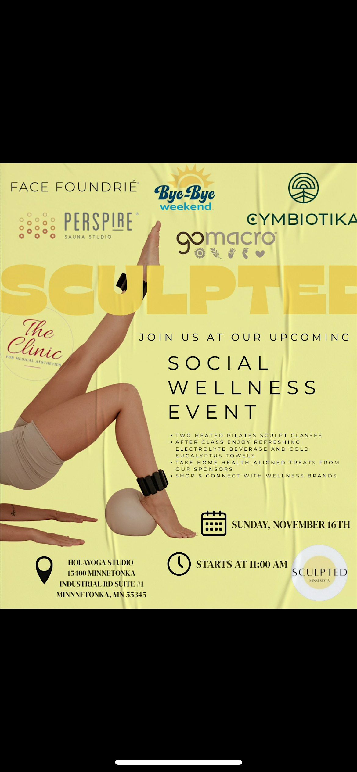 Sculpted 12:00pm, 16 November | Event in Minnetonka | AllEvents