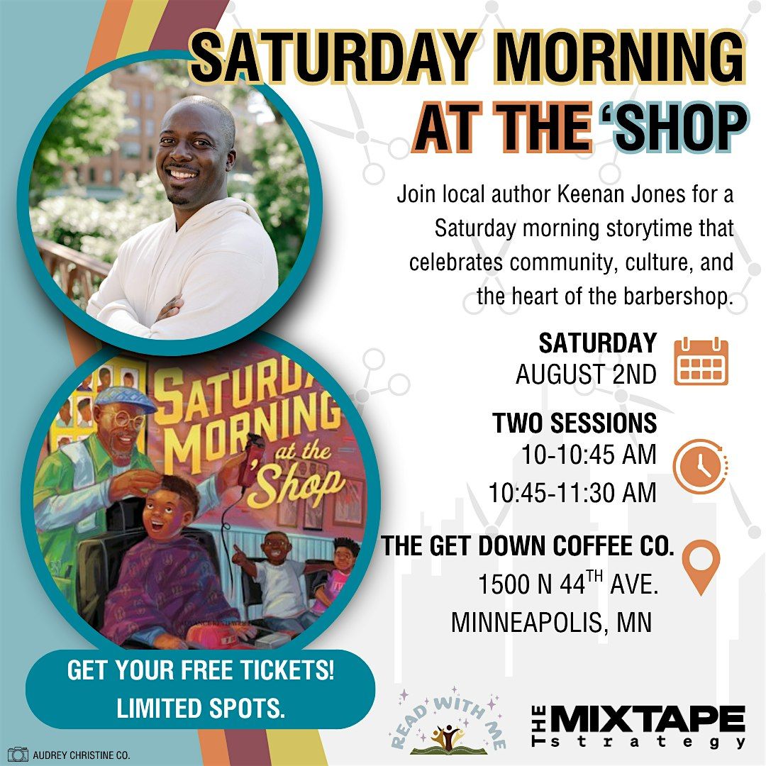Saturday Morning at the Shop: A Book Reading with Keenan Jones, 2 August | Event in Minneapolis | AllEvents