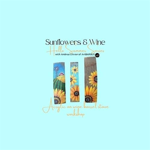 SUNFLOWERS acrylic workshop, 3 August | Event in San Luis Obispo | AllEvents