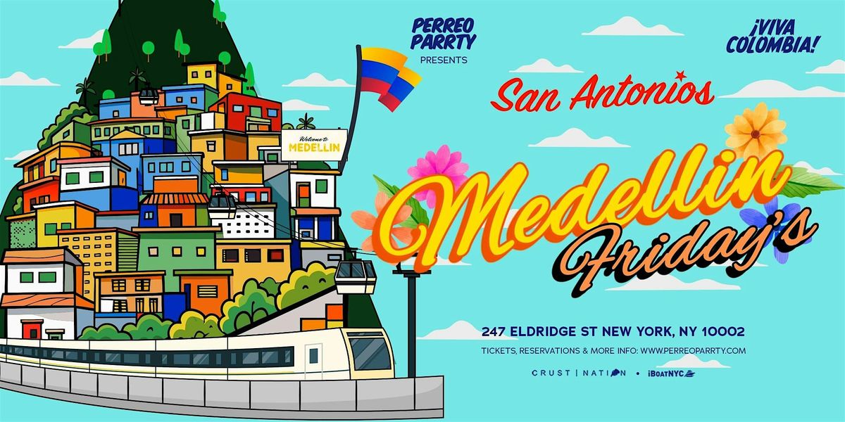 Medellin Fridays - Colombian Latin & Reggaeton Party NYC, 3 October | Event in New York | AllEvents