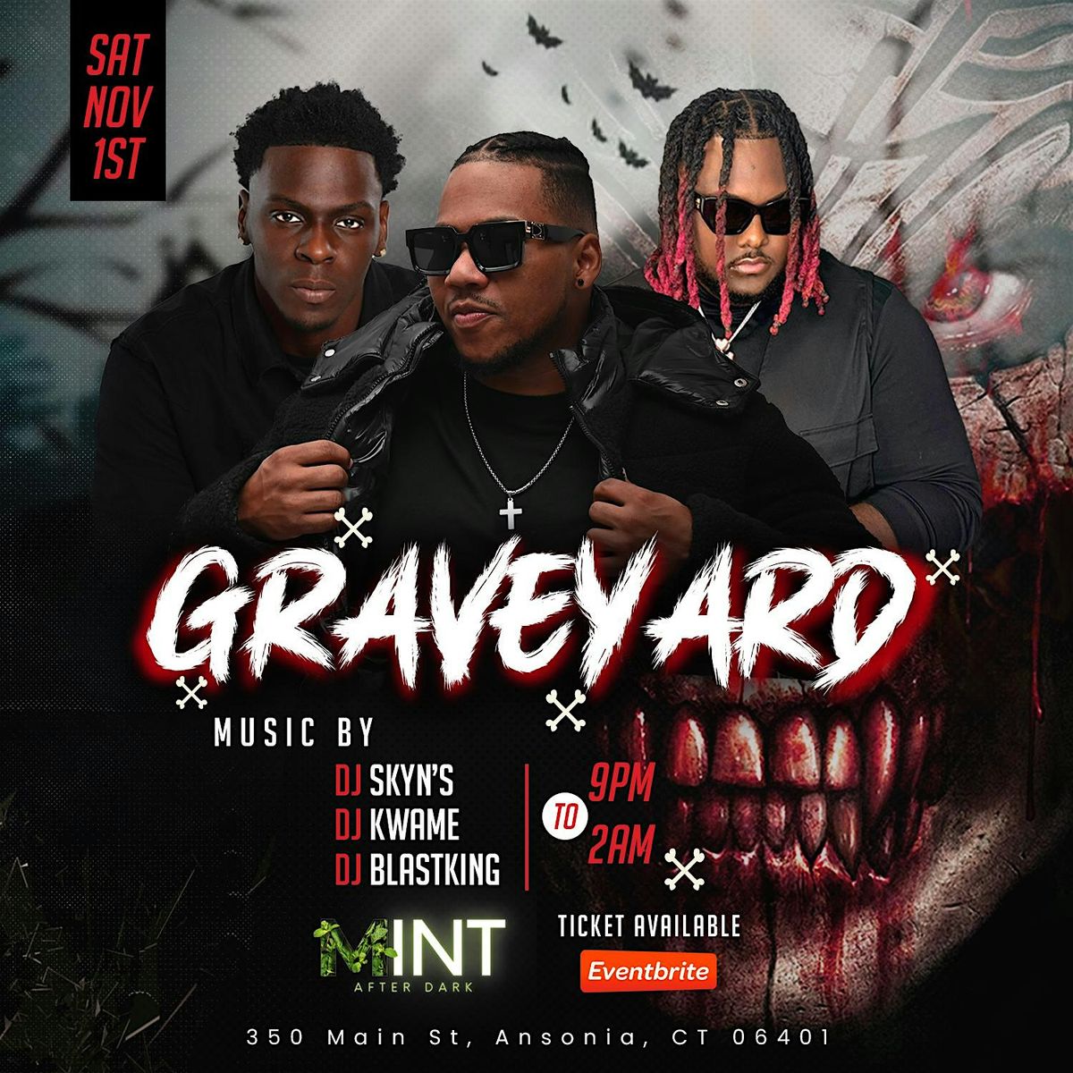 GRAVEYARD, 1 November | Event in Ansonia | AllEvents