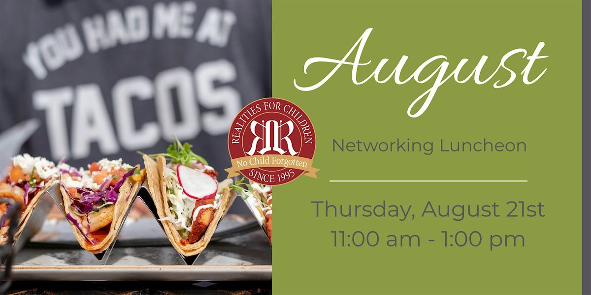 Realities For Children Networking Luncheon at The Rio, 21 August | Event in Fort Collins | AllEvents