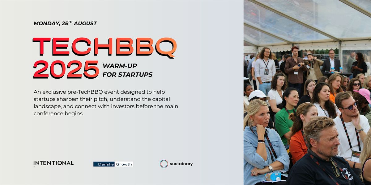 TechBBQ warm-up for startups, 25 August | Event in Copenhagen  | AllEvents