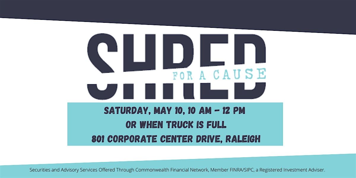 LifeTime Annual Shred Event, 10 May | Event in Raleigh | AllEvents