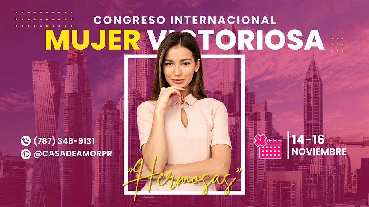 Congreso Internacional Mujer Victoriosa 2025, 14 November | Event in Vega Baja | AllEvents
