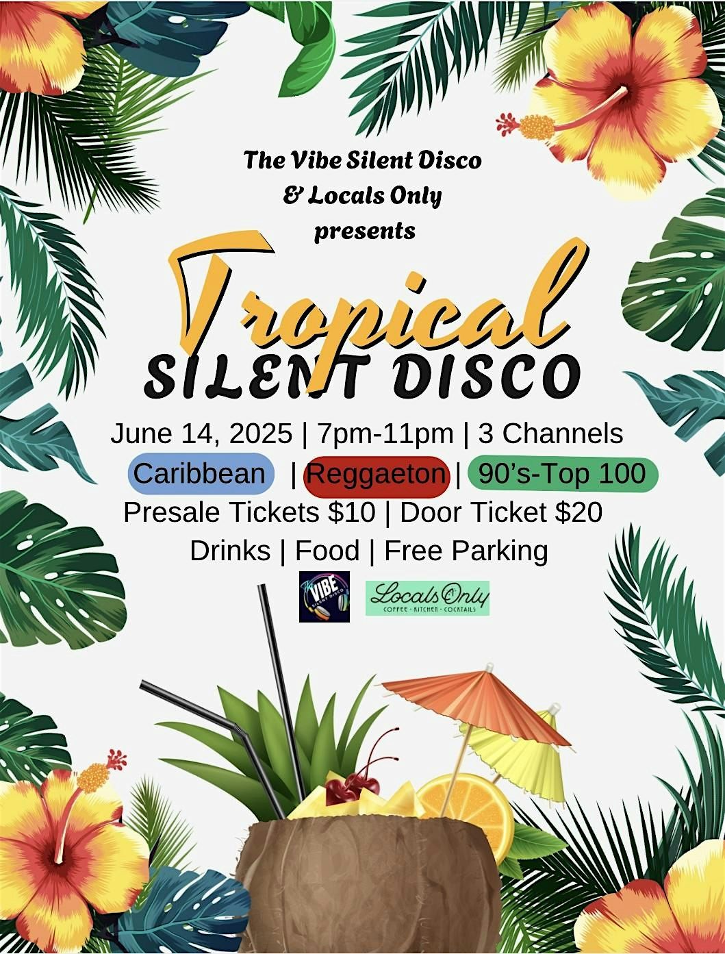 Tropical Silent Disco, 14 June | Event in Rochester | AllEvents