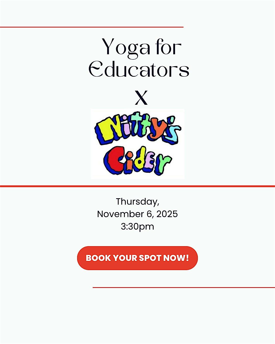 Yoga for Educators in the Cider House, 4 December | Event in Sacramento | AllEvents