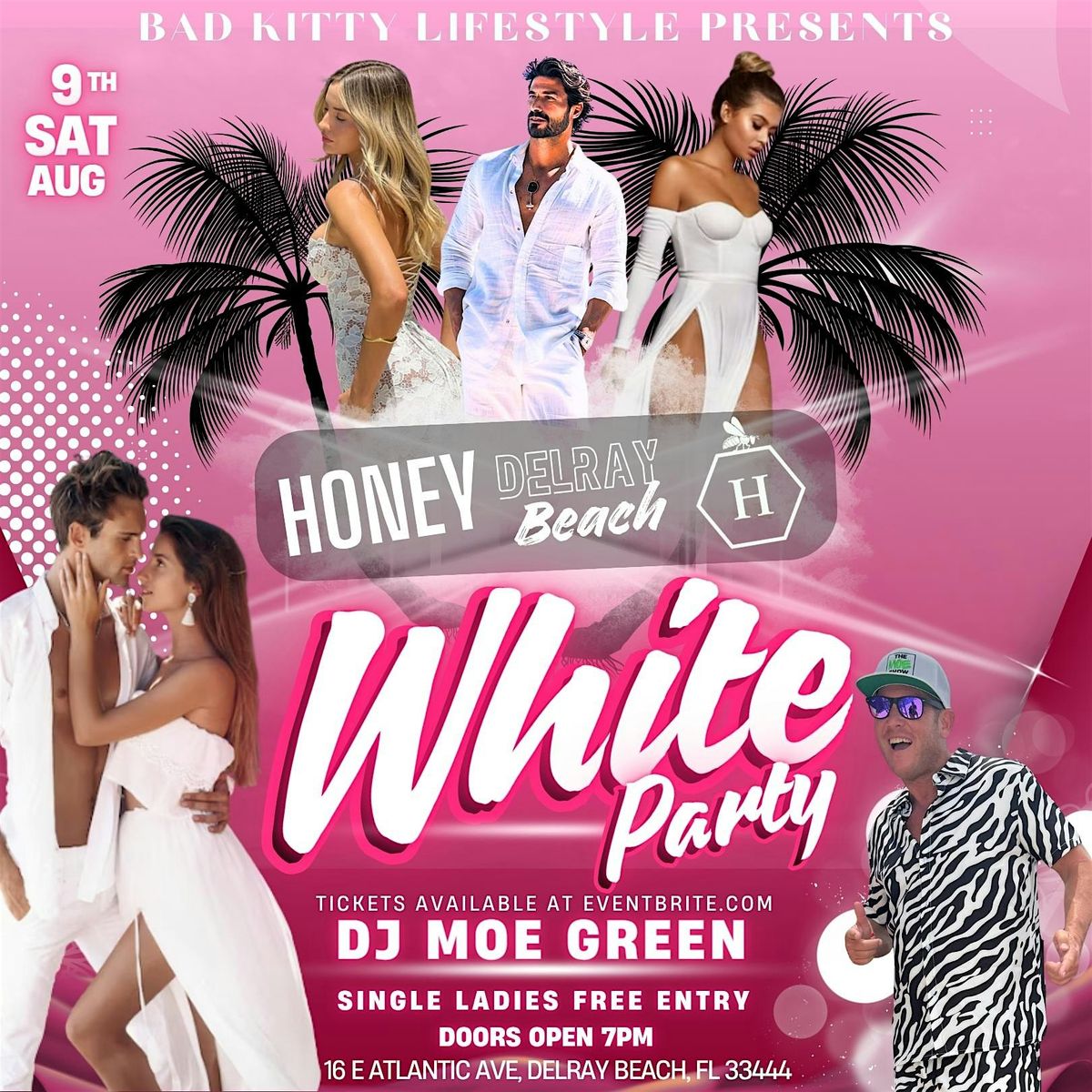 Bad Kitty Lifestyle "WHITE PARTY', 9 August | Event in Delray Beach | AllEvents