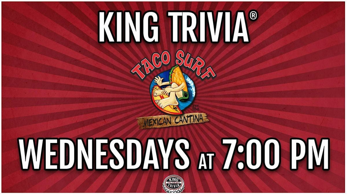 Trivia Night at Taco Surf (Surfside), 13 August | Event in Seal Beach | AllEvents