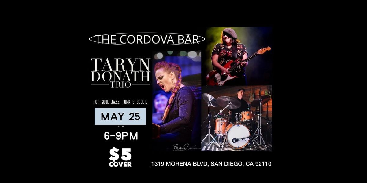 Live Music Sundays w/ Taryn Donath Trio ft. Laura Chavez, 25 May | Event in San Diego | AllEvents