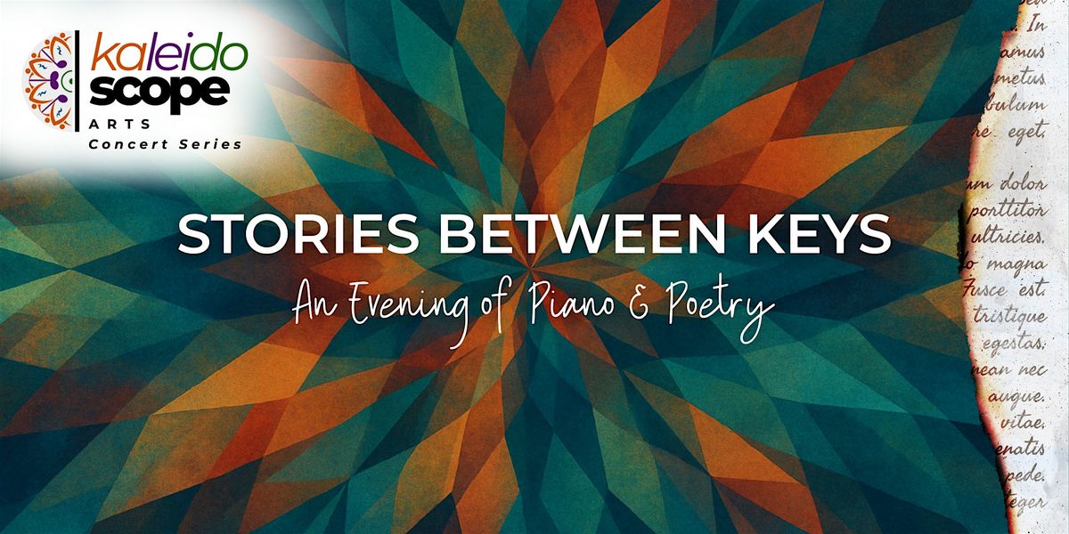 Stories Between Keys: An Evening of Piano & Poetry, 19 October | Event in Newton | AllEvents