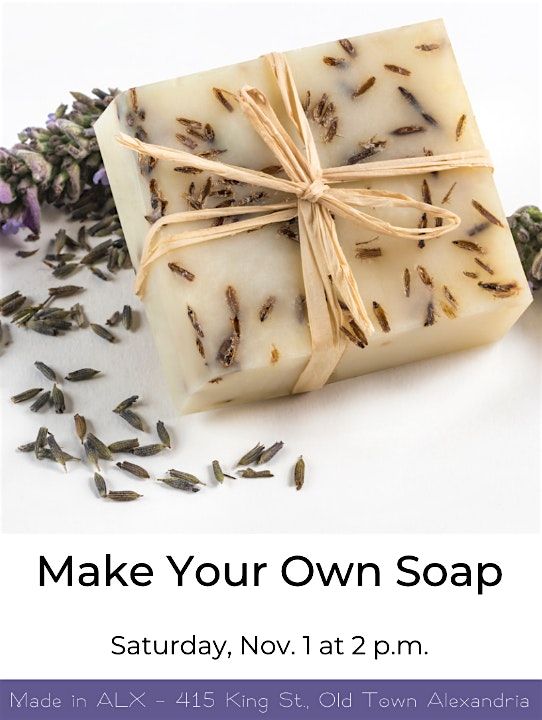 Soap Making Workshop, 1 November | Event in Alexandria | AllEvents