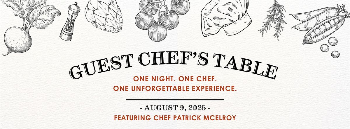 The Guest Chef's Table at Chaumette, 9 August | Event in Ste. Genevieve | AllEvents