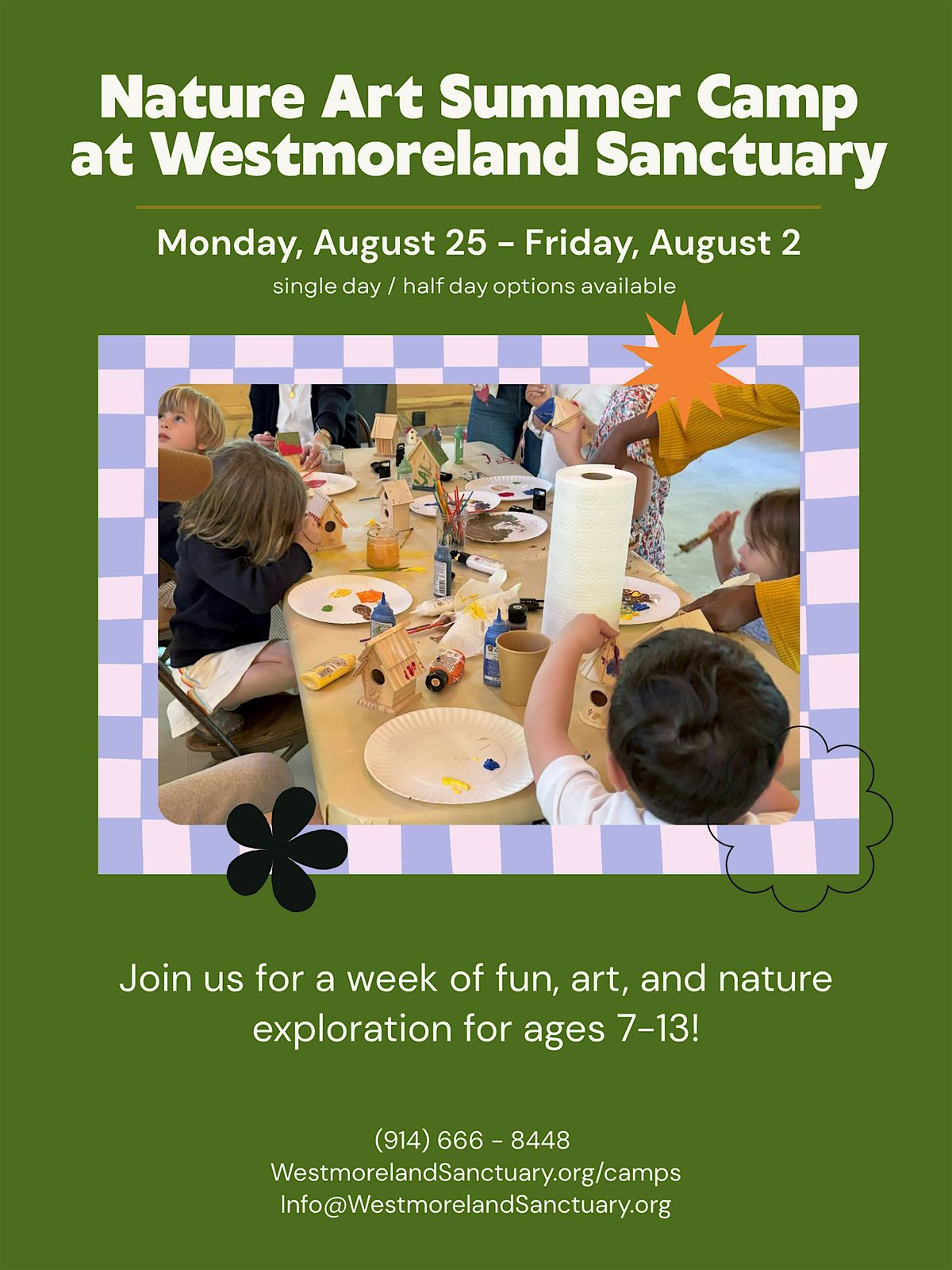 Nature & Art Camp at Westmoreland Sanctuary, 25 August | Event in Mount Kisco | AllEvents