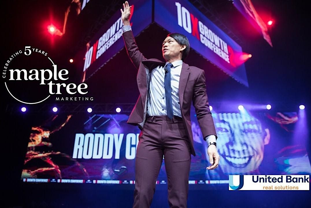 Roddy Chong Presented by Maple Tree Marketing, 31 July | Event in Holland | AllEvents