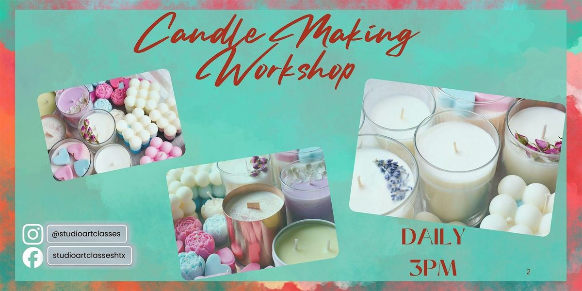 DIY CANDLE MAKING WORKSHOP, 1 December | Event in Houston | AllEvents