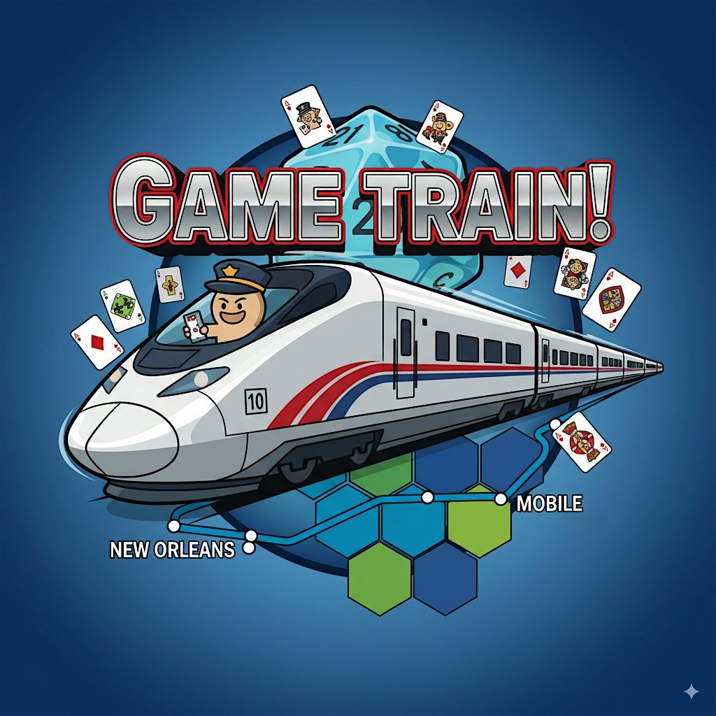 The Game Train!!!, 15 October | Event in New Orleans | AllEvents