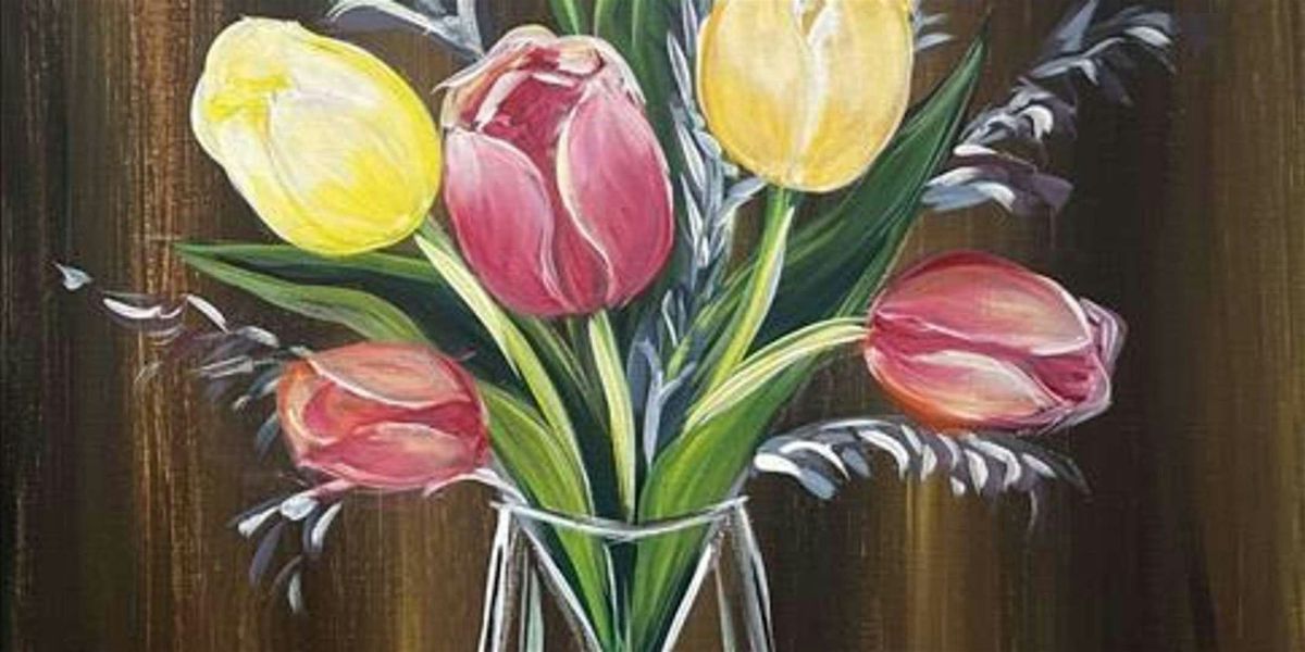 Growing Flowers in a Simple Clear Vase - Paint and Sip by Classpop!™, 29 June | Event in Baytown | AllEvents