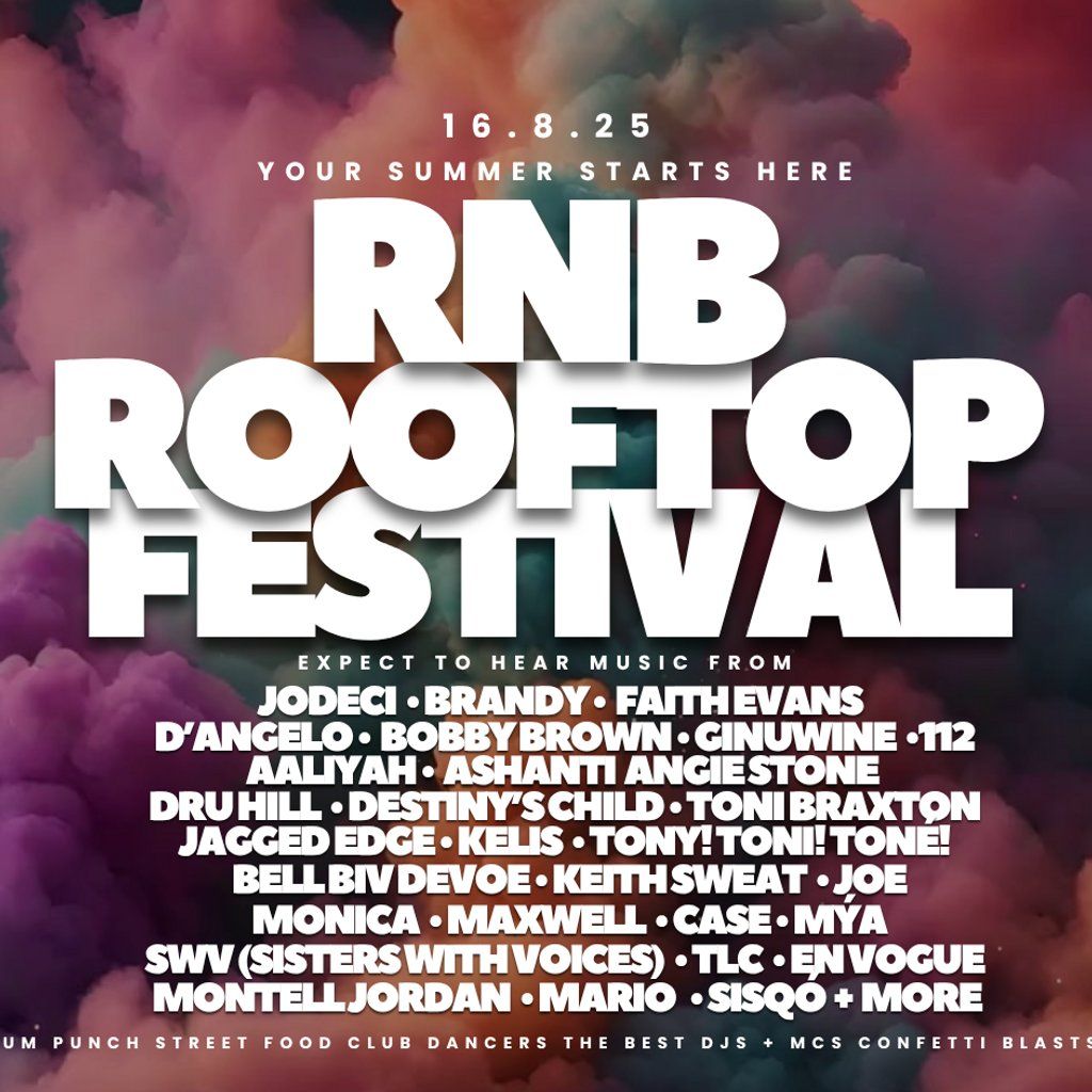 RNB Rooftop Festival Bottomless Rum Punch, 16 August | Event in Birmingham | AllEvents