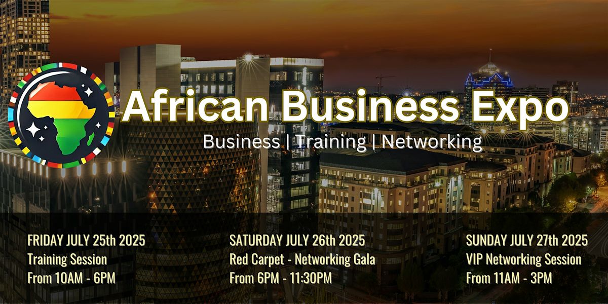 African Business Expo ( Training And Networking Event), 26 September | Event in Toronto | AllEvents