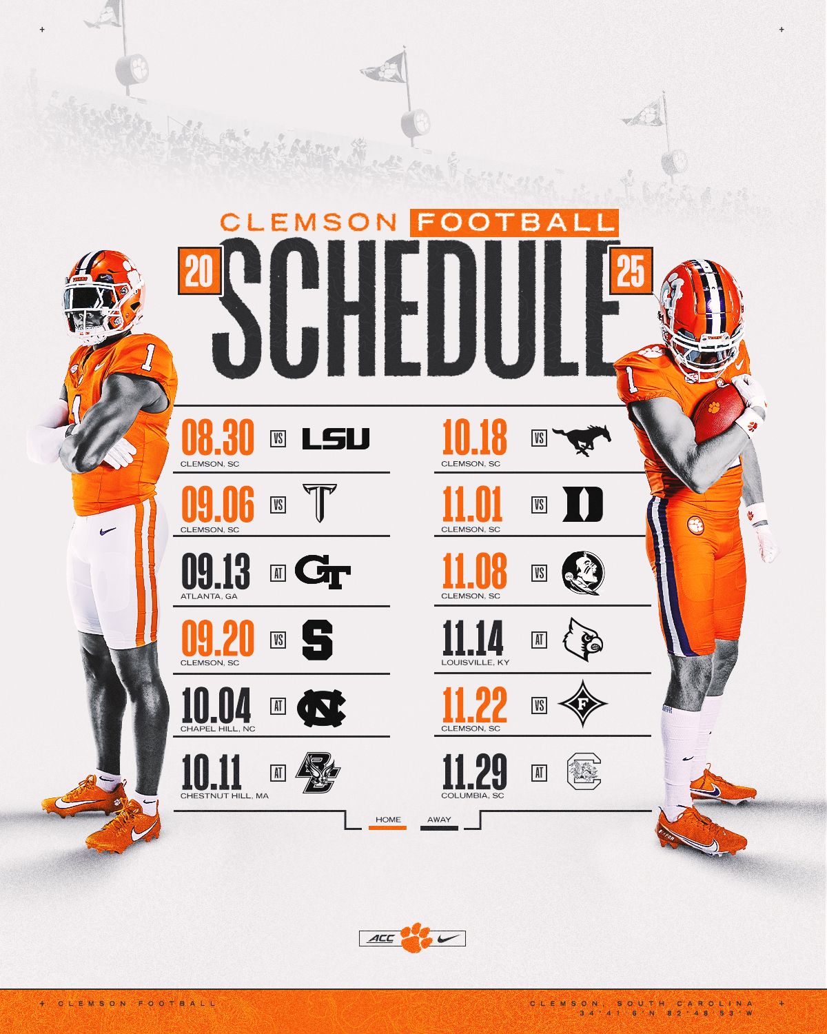 South Carolina Gamecocks vs. Clemson Tigers, 28 November | Event in Columbia | AllEvents