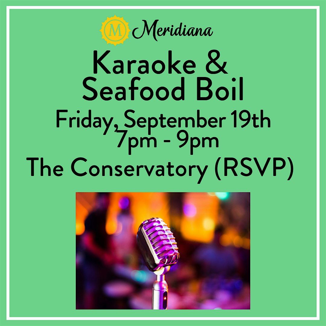 Free Attended Event - Shrimp Boil & Karaoke (Shrimp Boil at Cost), 19 September | Event in Iowa Colony