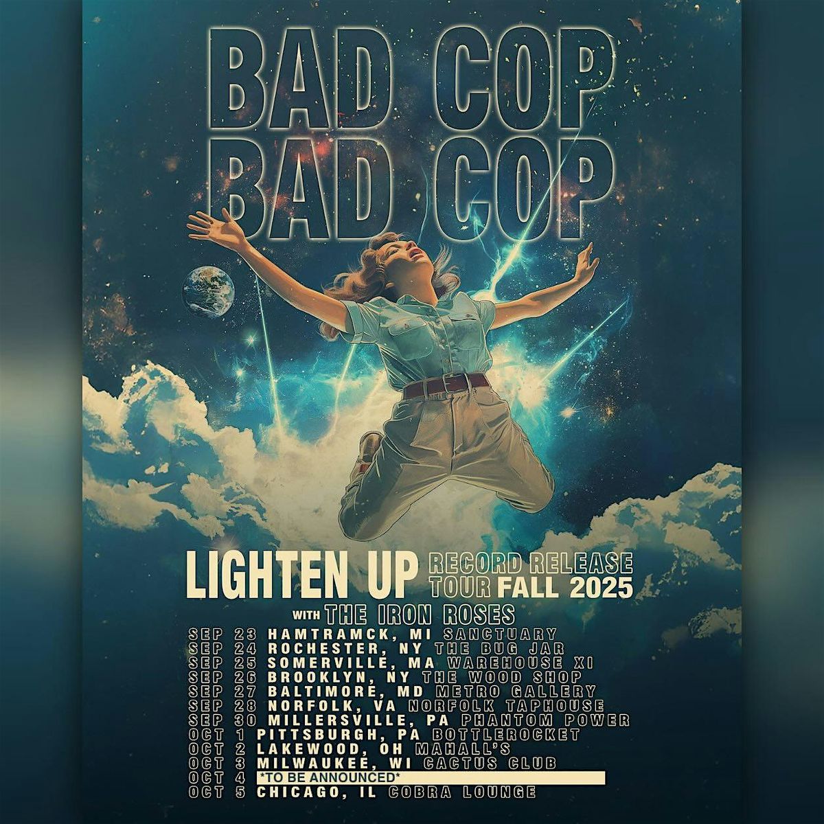 BAD COP / BAD COP  + THE IRON ROSES at the TAPHOUSE NORFOLK, 28 September | Event in Norfolk  | AllEvents