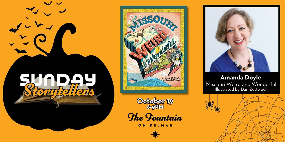 Sunday Storytellers at The Fountain on Delmar, 19 October | Event in St. Louis | AllEvents