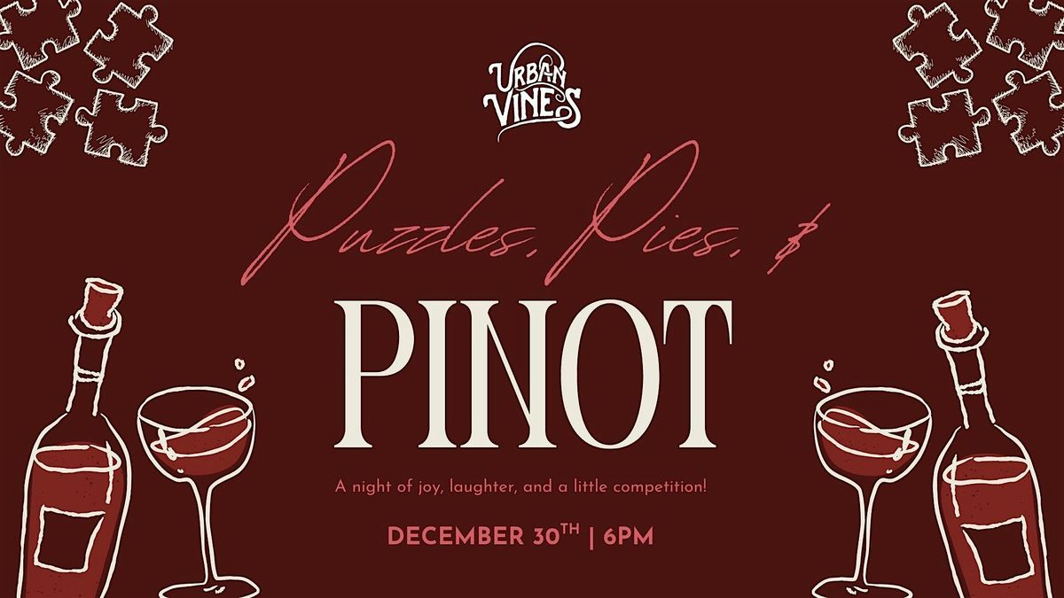 Puzzles, Pies, & Pinot, 30 December | Event in Westfield | AllEvents