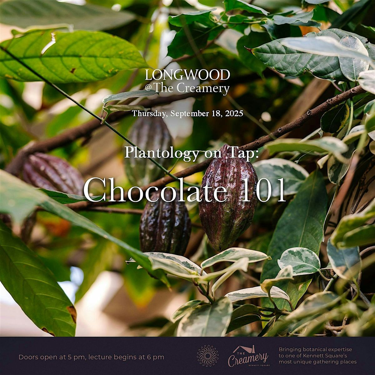 Plantology on Tap: Chocolate 101, 18 September | Event in Kennett Square | AllEvents