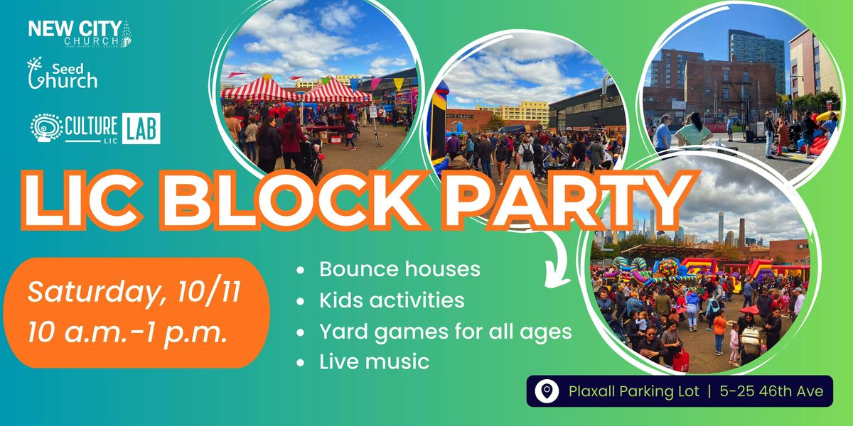 LIC Block Party, 11 October | Event in Queens | AllEvents