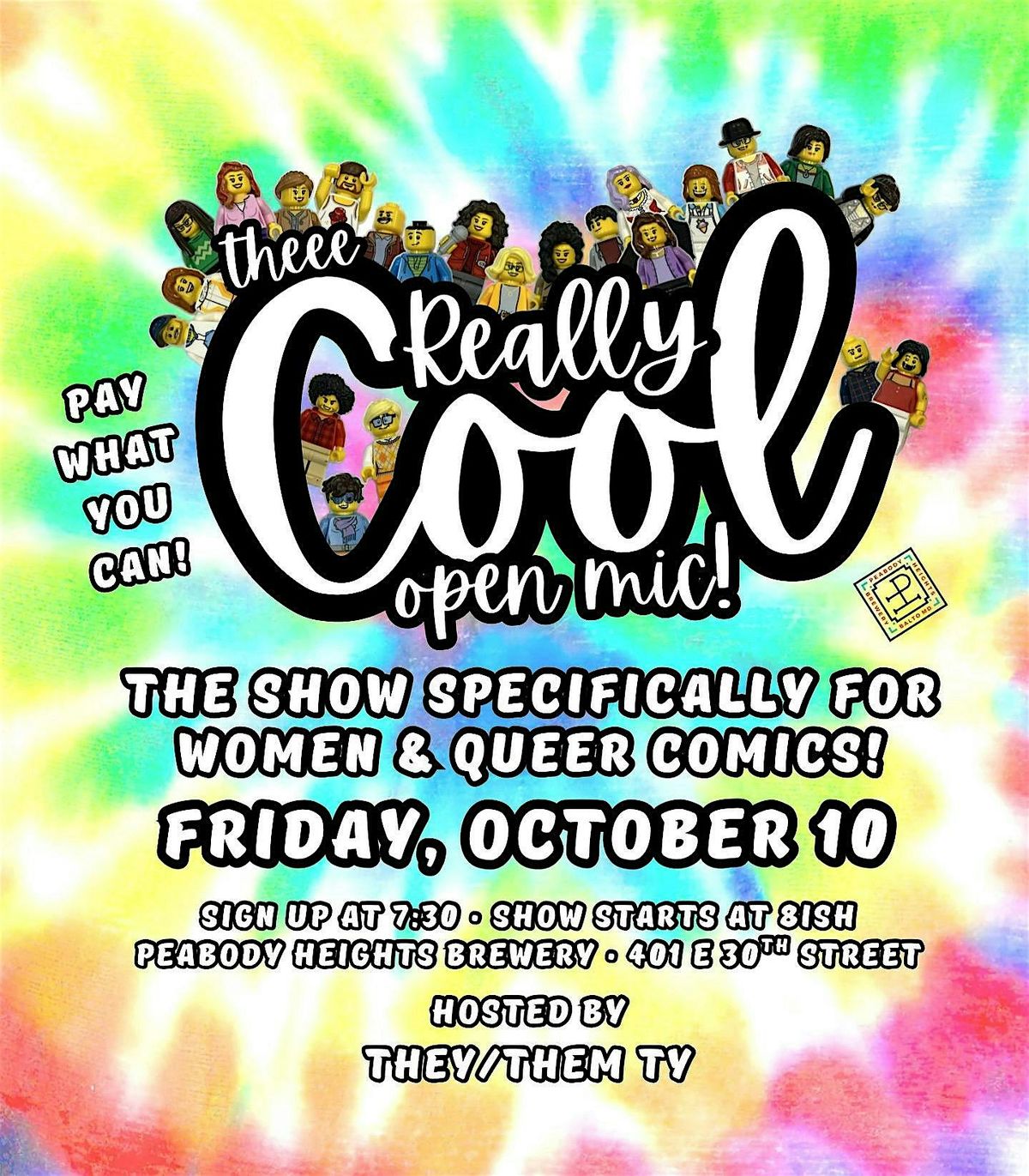 The REALLY COOL Open Mic: Baltimore’s Show  for Women & Queer Comics!, 10 October | Event in Baltimore