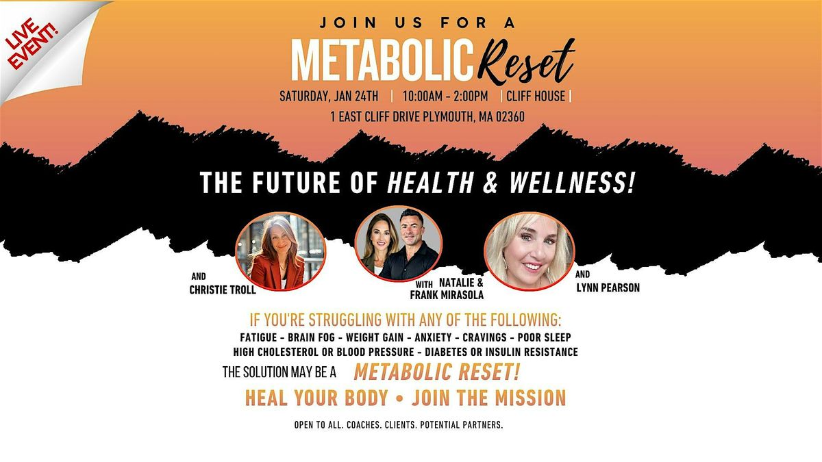 Metabolic Reset Movement, 24 January | Event in Plymouth | AllEvents