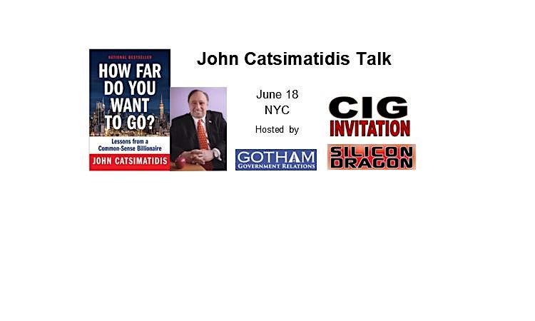 Lessons from a Common-Sense Billionaire, 18 June | Event in New York | AllEvents