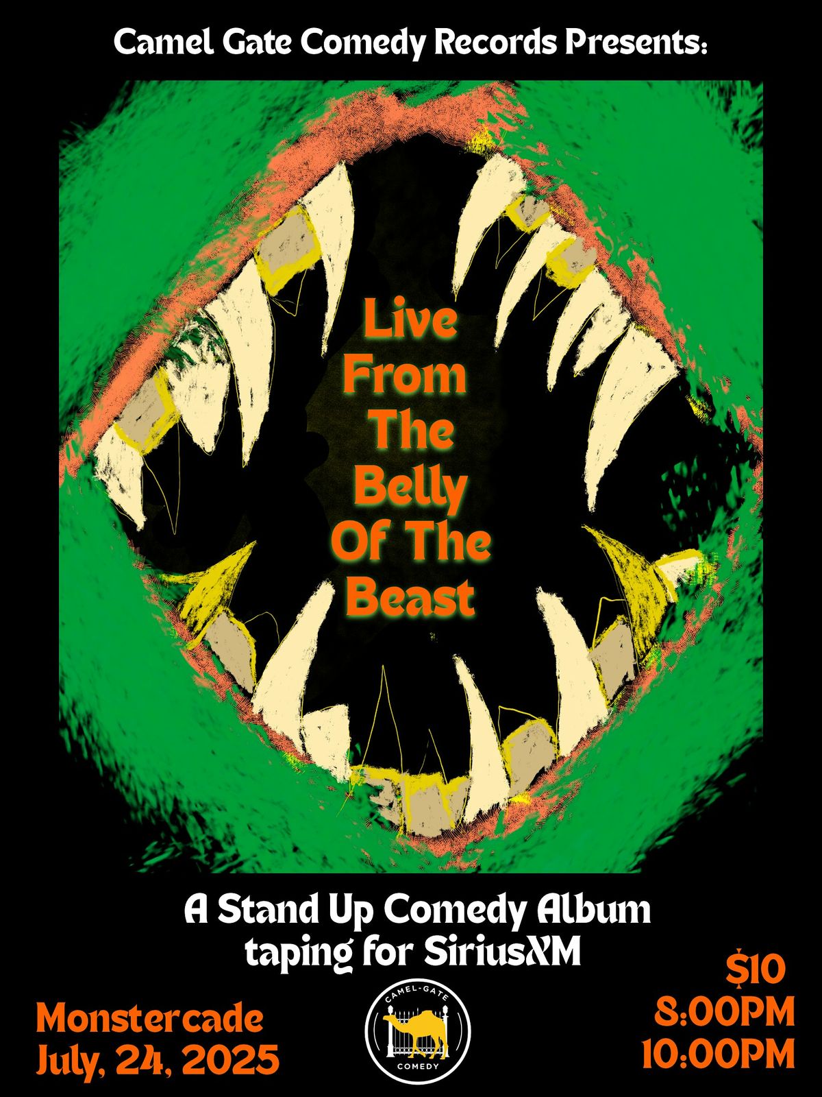 Live From The Belly Of The Beast - A Monstecade Comedy Album Recording!, 24 July | Event in Winston-Salem