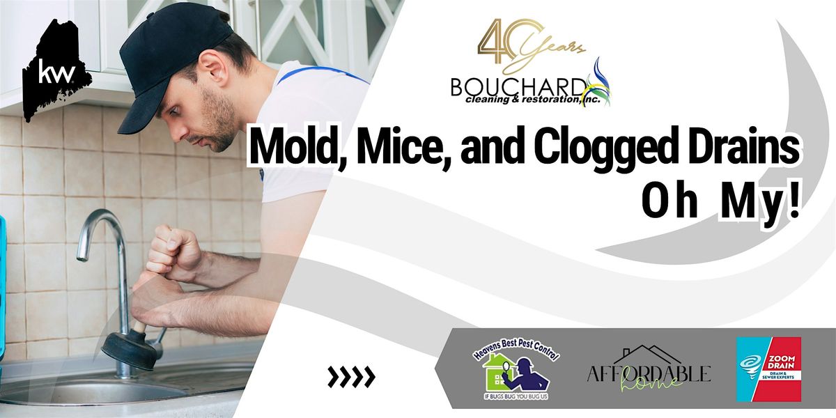 Lunch & Learn: Mold, Mice, and Clogged Drains... Oh My!, 2 July | Event in Portland | AllEvents
