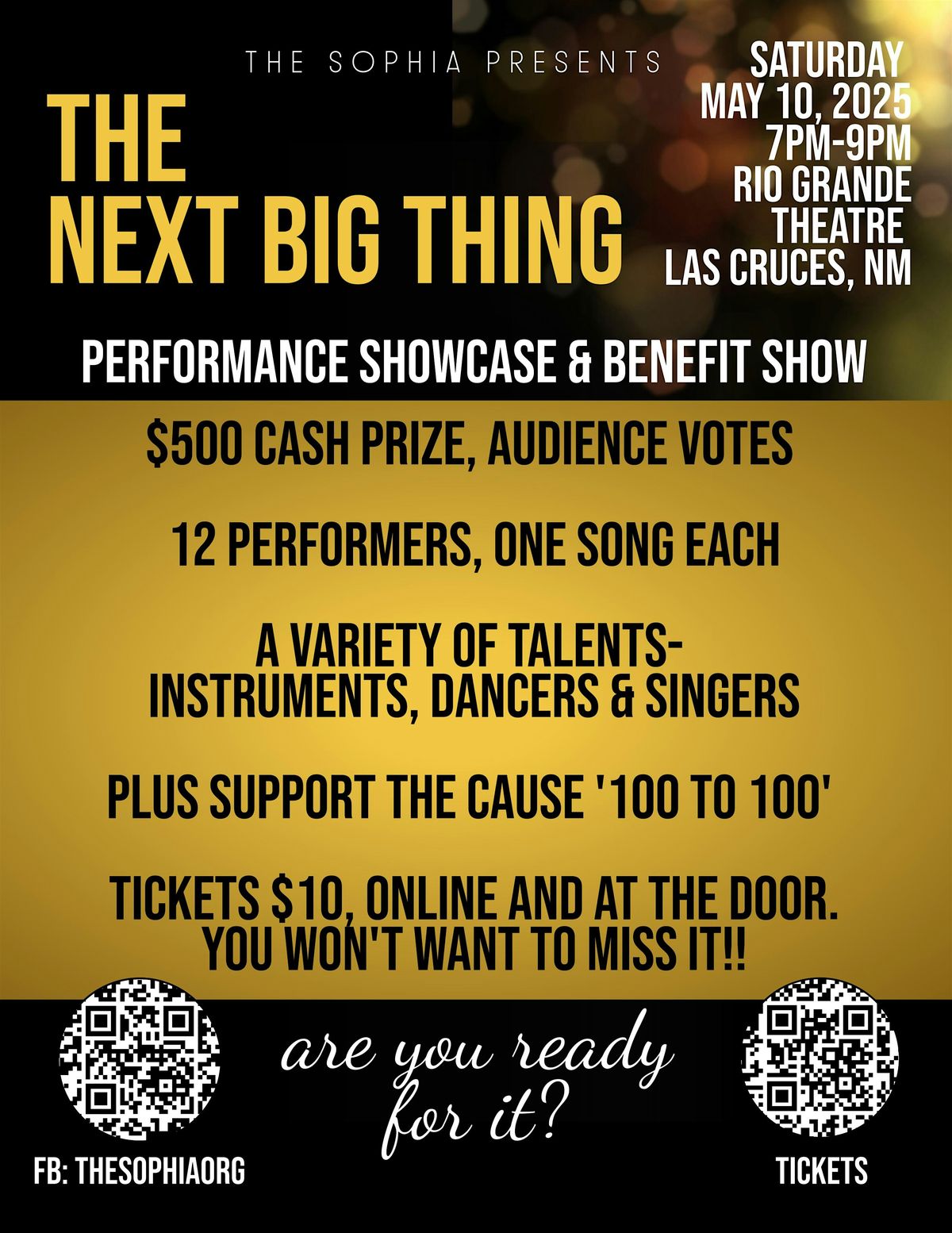 Next Big Thing, 10 May | Event in Las Cruces | AllEvents