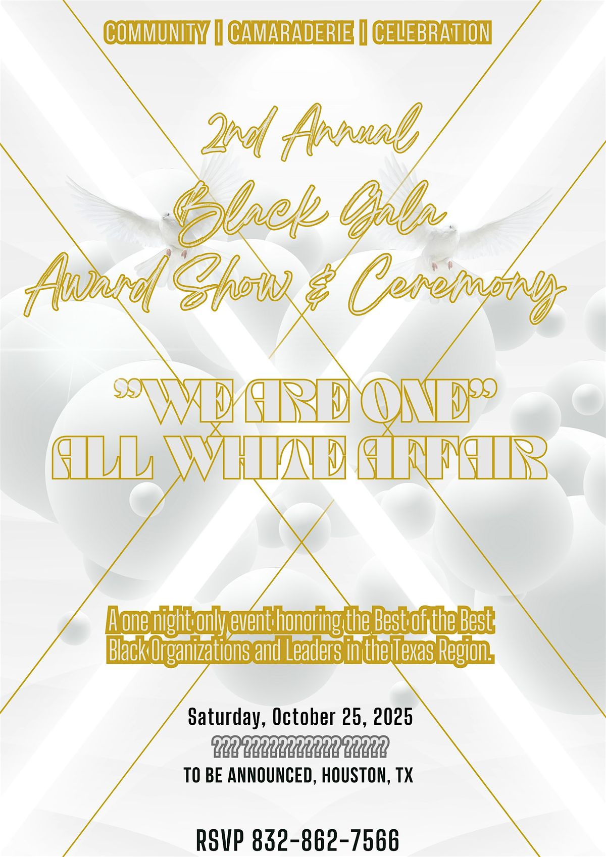 The 2nd Annual Black on Black Award Show and Ceremony: ALL WHITE AFFAIR, 25 October | AllEvents