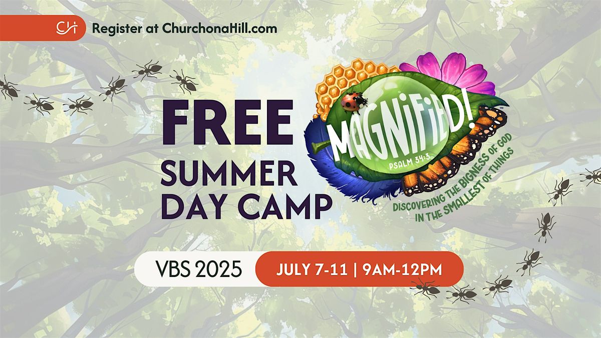 VBS 2025: Free Summer Day Camp, 7 July | Event in Lilburn | AllEvents