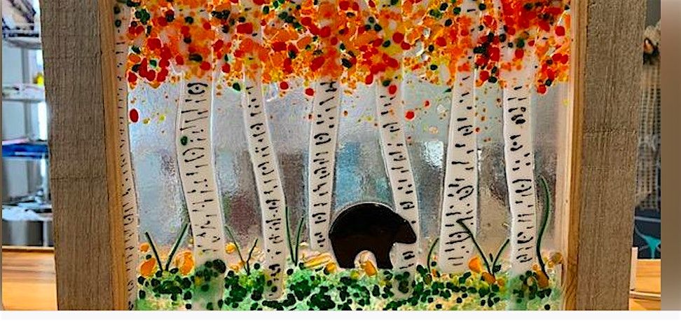 Autumn Birch Trees Fused Glass Class, 21 October | Event in Suffolk | AllEvents