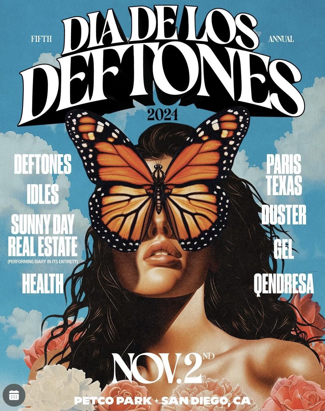 Dia De Los Deftones at PETCO Park, 1 November | Event in San Diego | AllEvents