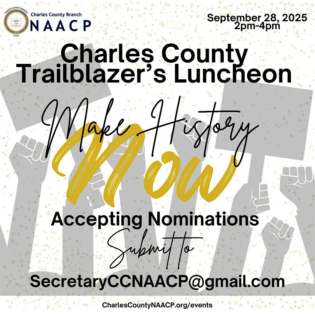 CCNAACP Trailblazers Lunch, 28 September | Event in Waldorf | AllEvents
