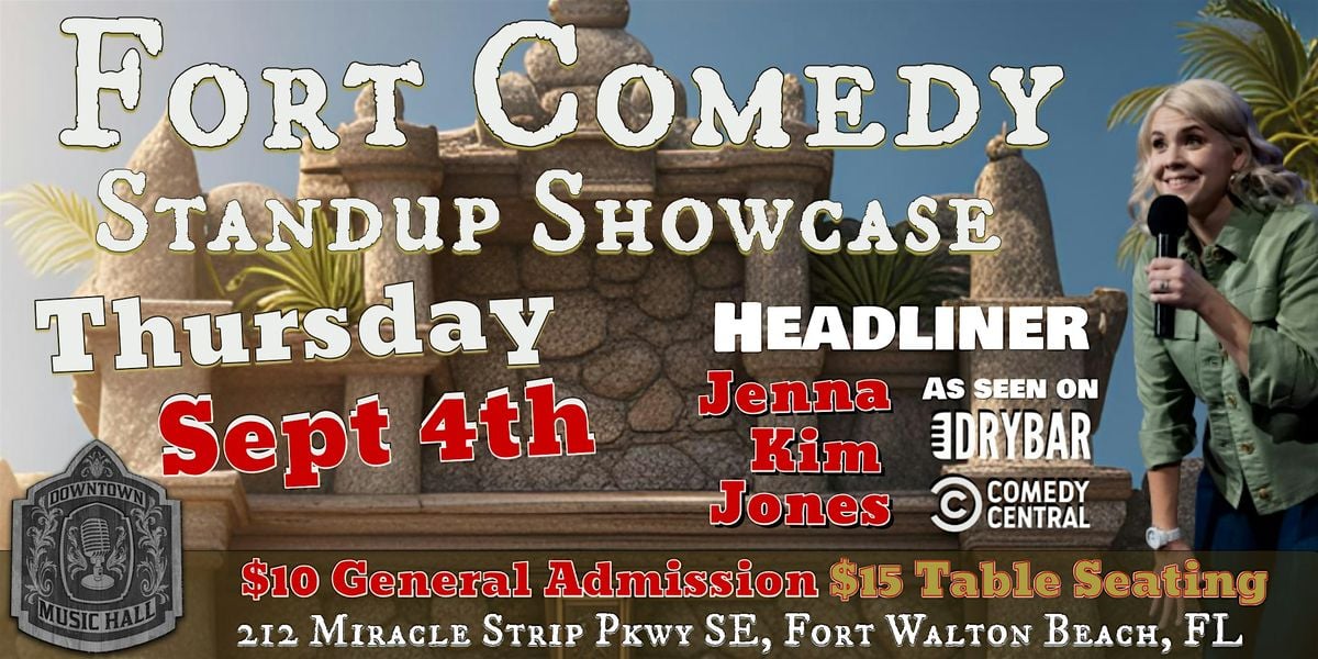 Fort Comedy Presents:  Jenna Kim Jones, 4 September | Event in Fort Walton Beach | AllEvents