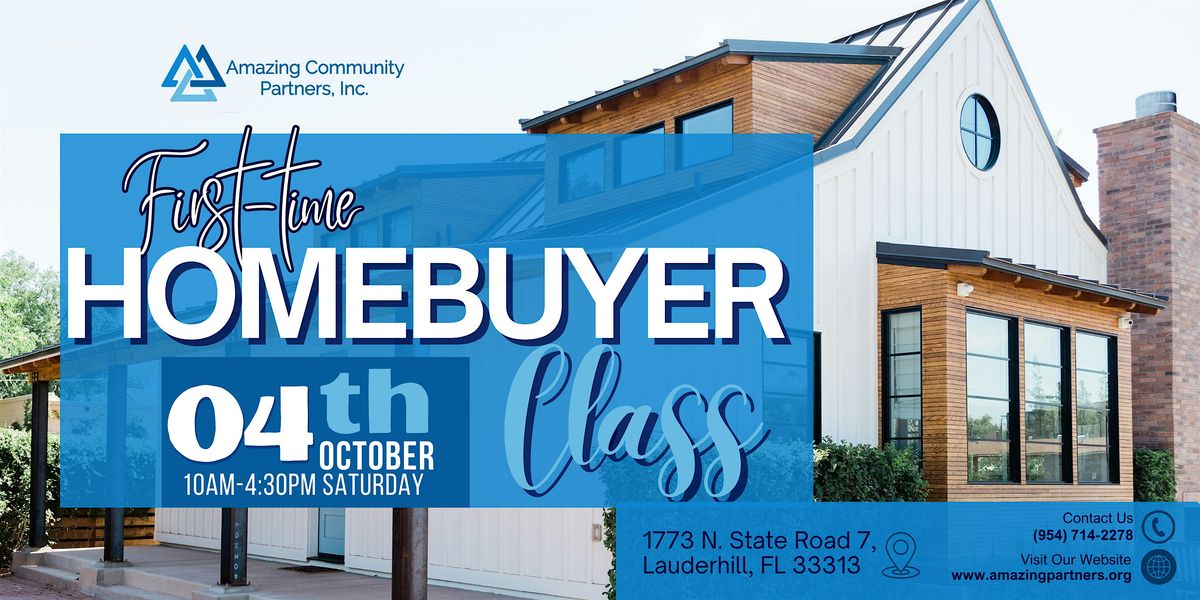 HUD Approved First-Time Home Buyer Class – Steps to Your First Home | Event in Lauderhill | AllEvents