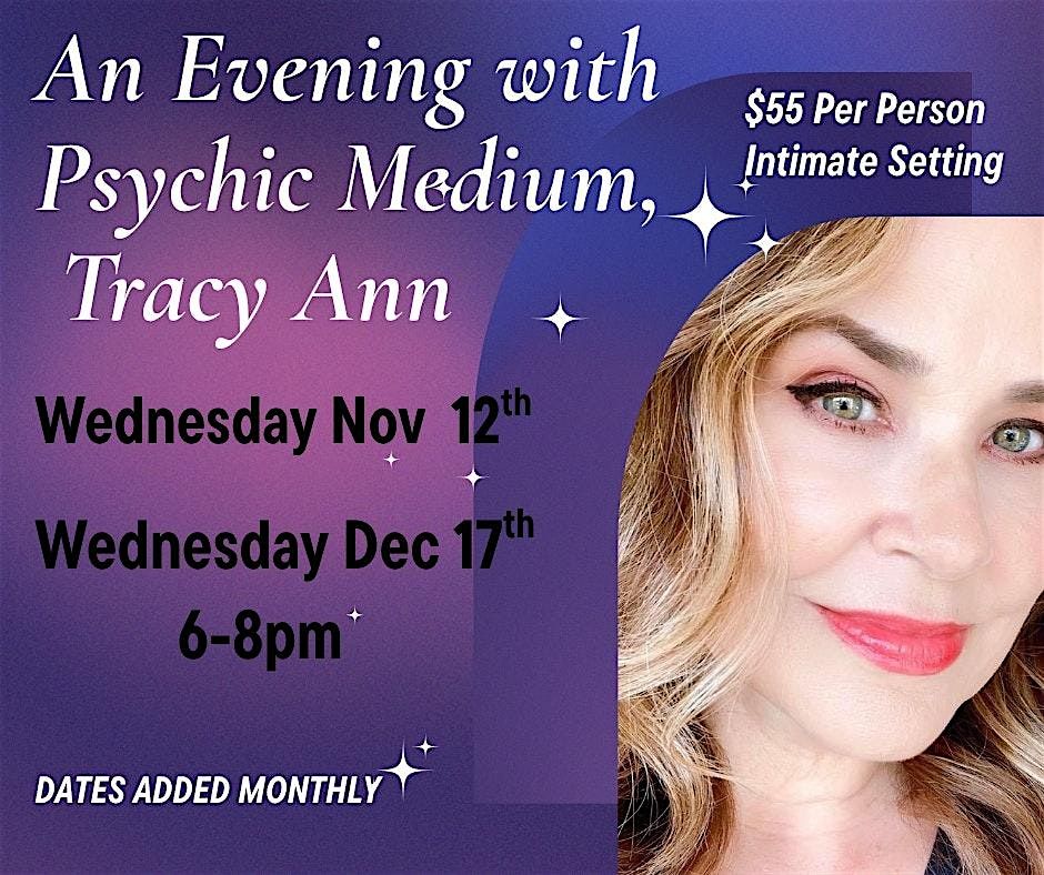 12/17 Psychic Medium, Tracy Ann at the Grey Goat, 17 December | Event in Branford | AllEvents