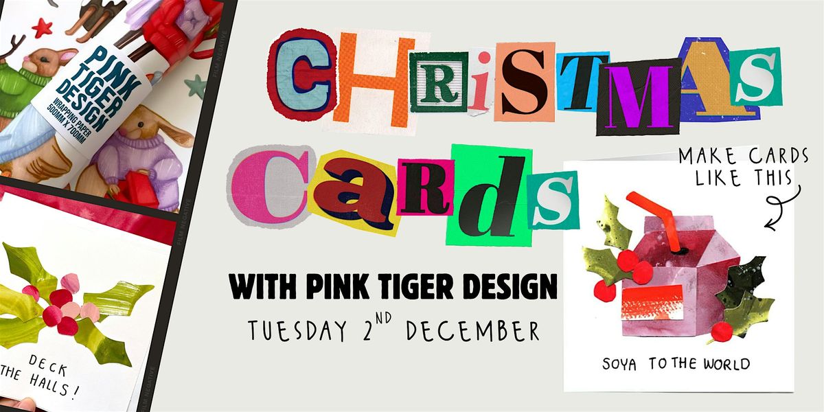 Card Making with Pink Tiger Designs, 2 December | Event in Macclesfield | AllEvents