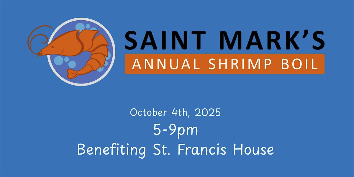 Saint Mark's Episcopal Annual Shrimp Boil 2025, 4 October | Event in Little Rock | AllEvents
